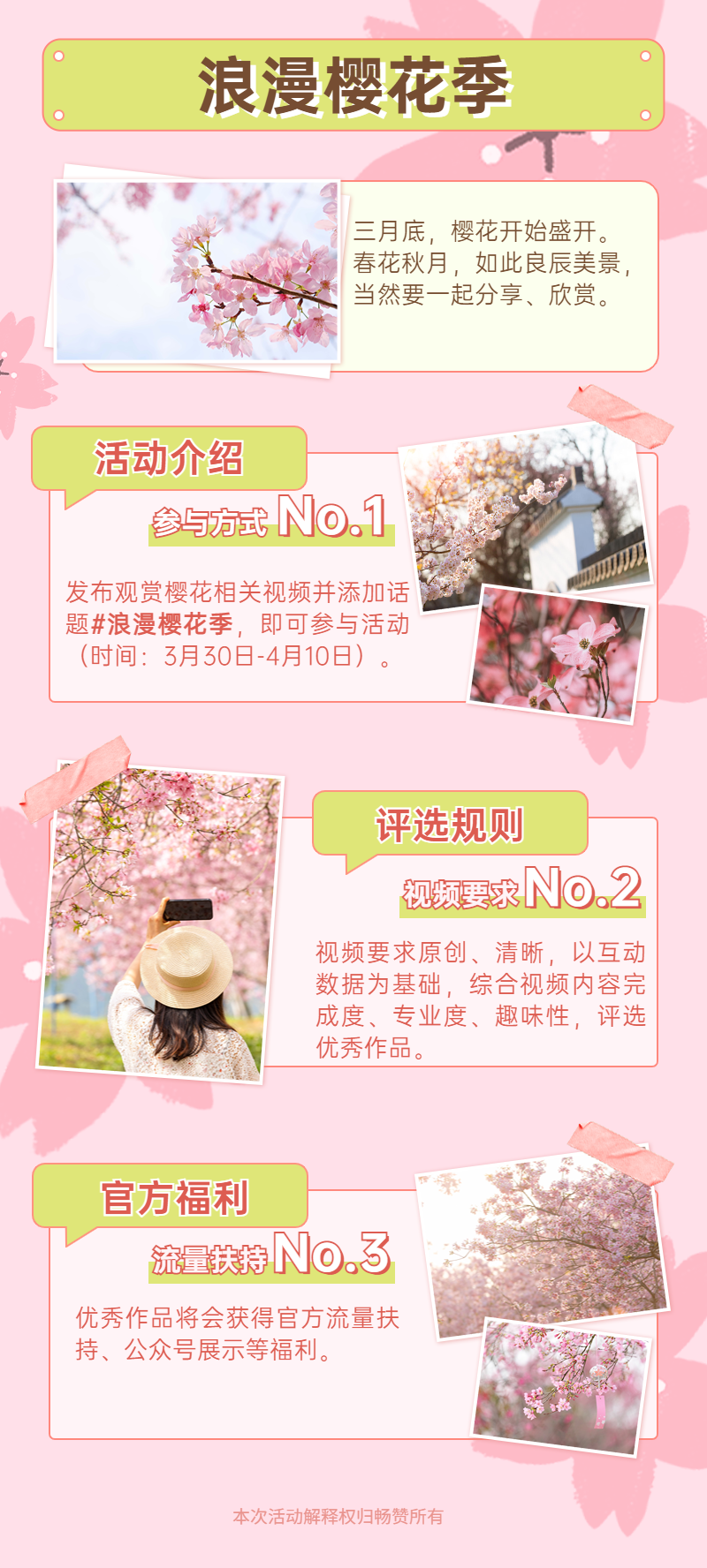 浪漫樱花季，齐赏花上畅赞！(图1)